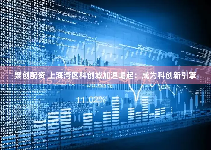 聚创配资 上海湾区科创城加速崛起：成为科创新引擎